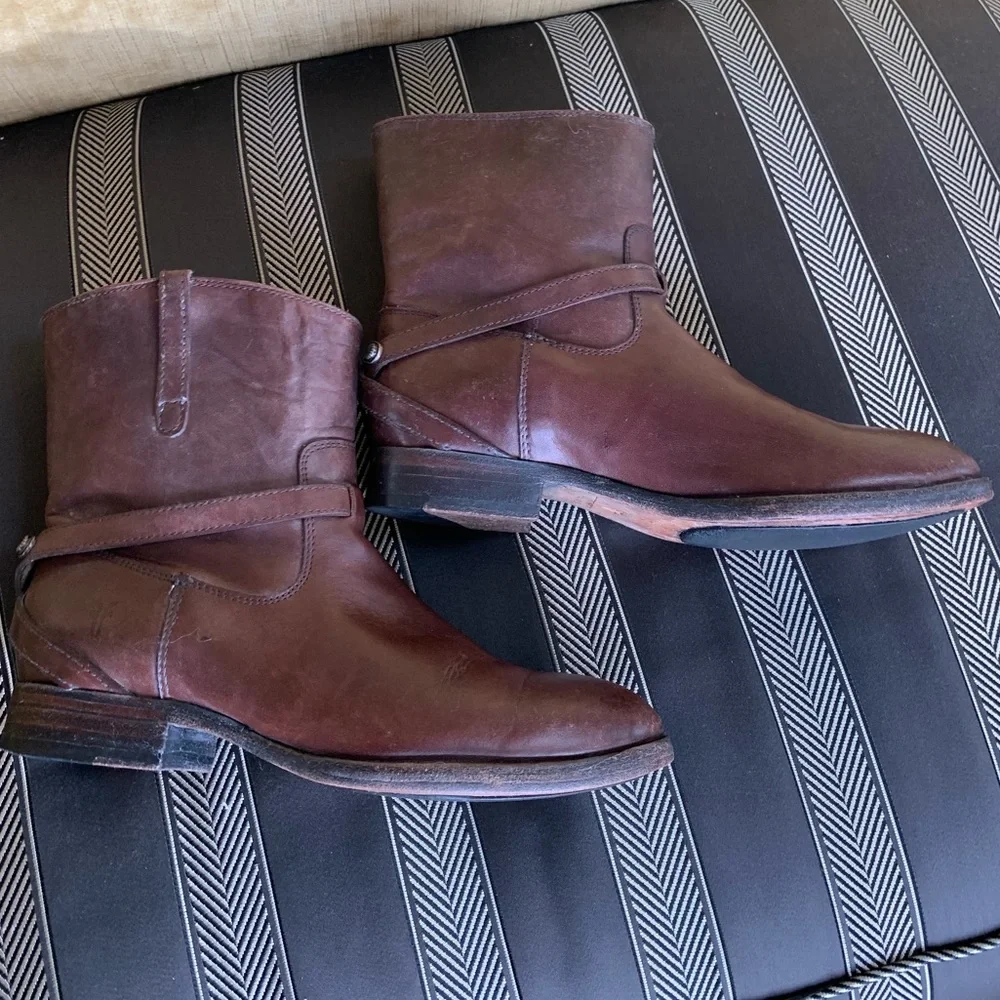 Frye Lindsey Shortboot Sz 7B - Picture 5 of 7